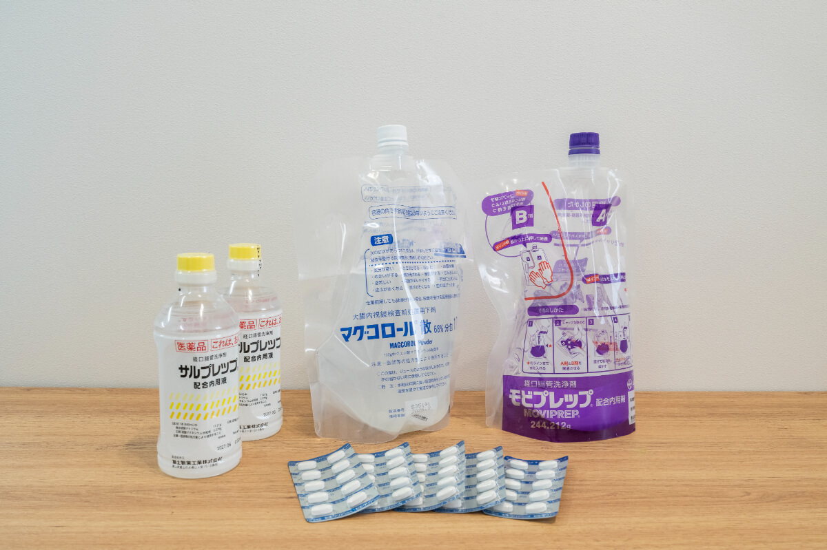 当院でご用意している下剤の種類